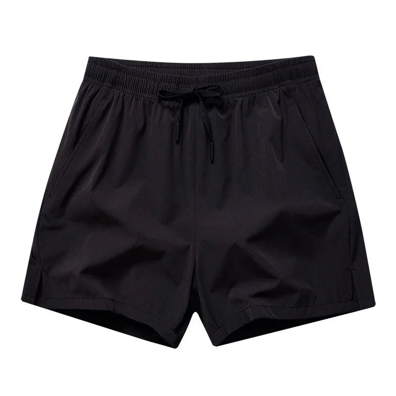 Men's Sports Casual 3/4 Shorts – Ice Silk, Quick-Dry & Lightweight