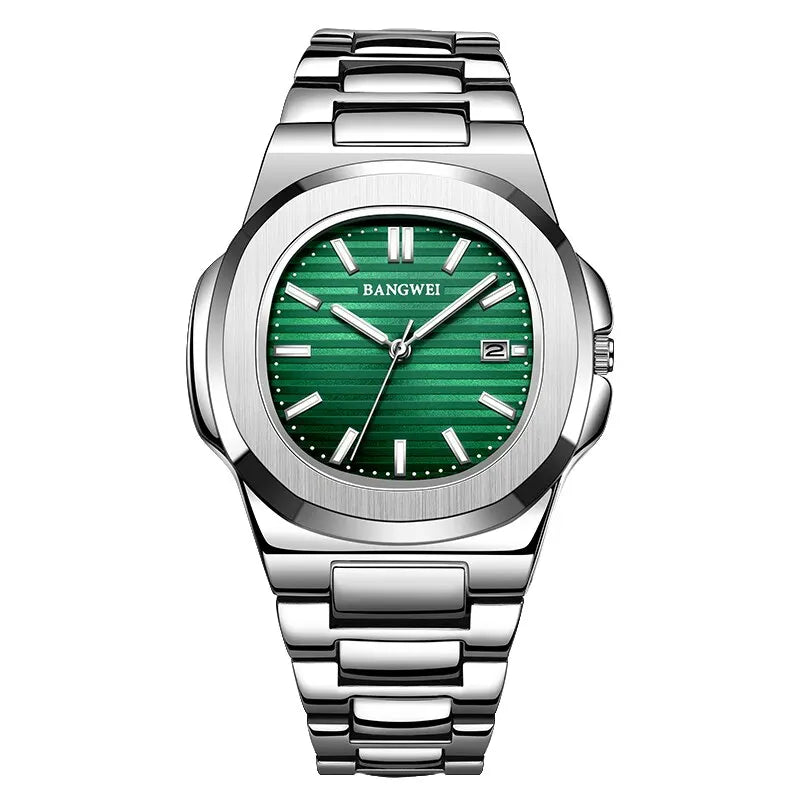 LIGE Classic Stainless Steel Quartz Watch for Men | Luxury Business Design