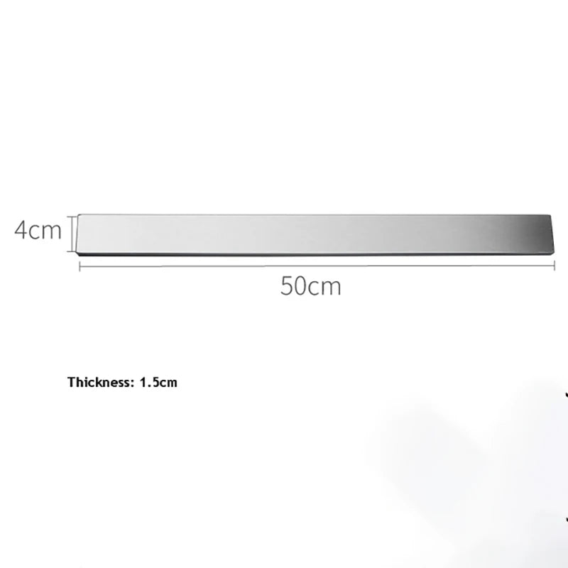 Premium Universal Knife Holder – Space-Saving Stainless Steel Knife Stand for Kitchen Counters