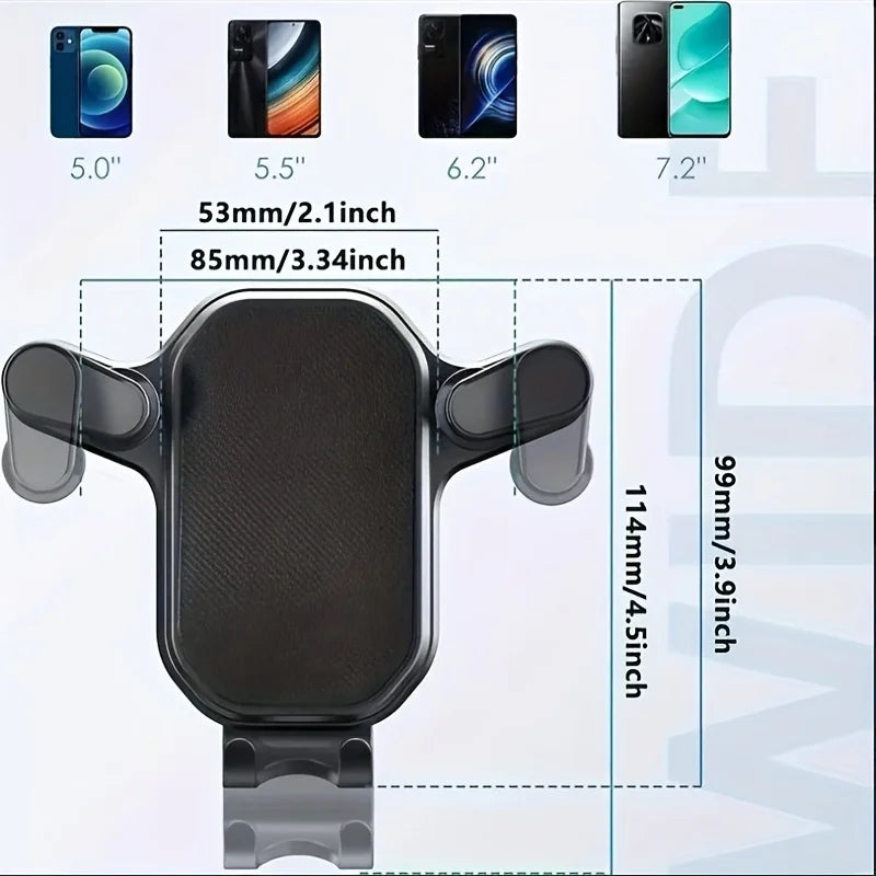 Car Phone Holder – Air Vent Mount for Smartphones