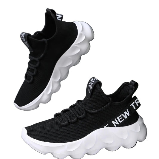 Men's Breathable Mesh Running Shoes – Lightweight Sports Sneakers