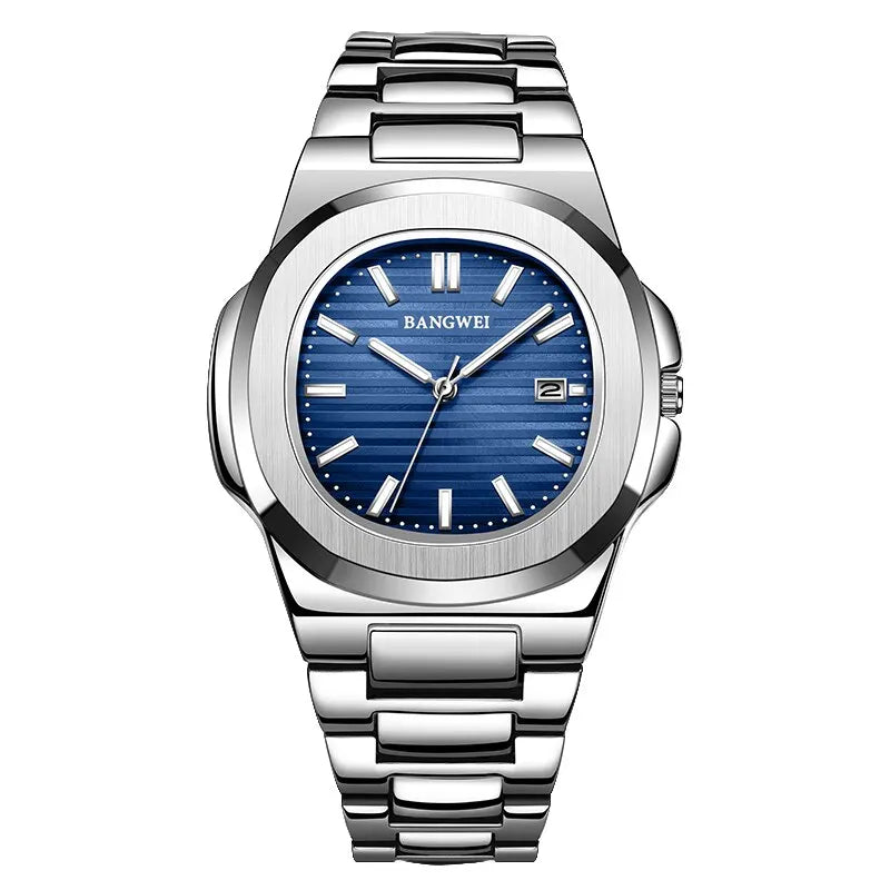 LIGE Classic Stainless Steel Quartz Watch for Men | Luxury Business Design