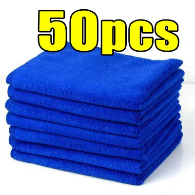 Premium Microfiber Cleaning Cloths – Lint-Free, Streak-Free (Pack of 100)