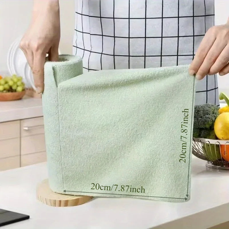 Microfiber Dish Cloths (20-Pack) | Double-Sided Kitchen Wipes