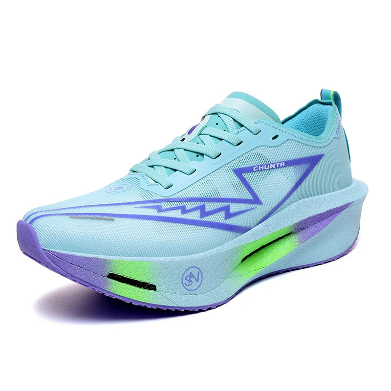 Men's Carbon Plate Running Shoes – Lightweight Breathable Sneakers