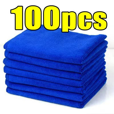 Premium Microfiber Cleaning Cloths – Lint-Free, Streak-Free (Pack of 100)