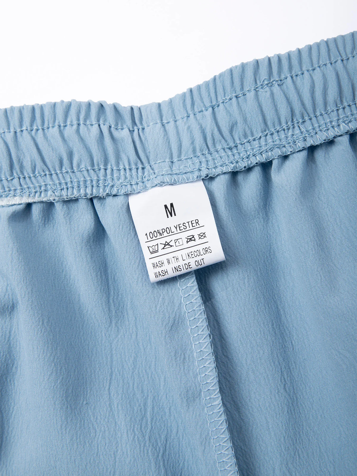 Men's Straight Leg Trousers – Lightweight Drawstring Waist Pants