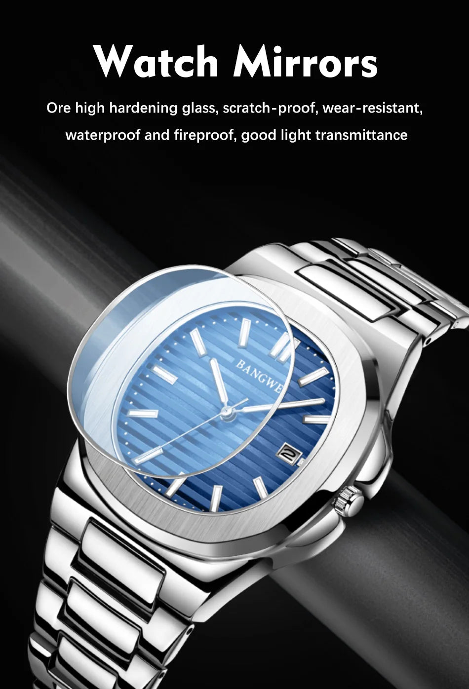 LIGE Classic Stainless Steel Quartz Watch for Men | Luxury Business Design
