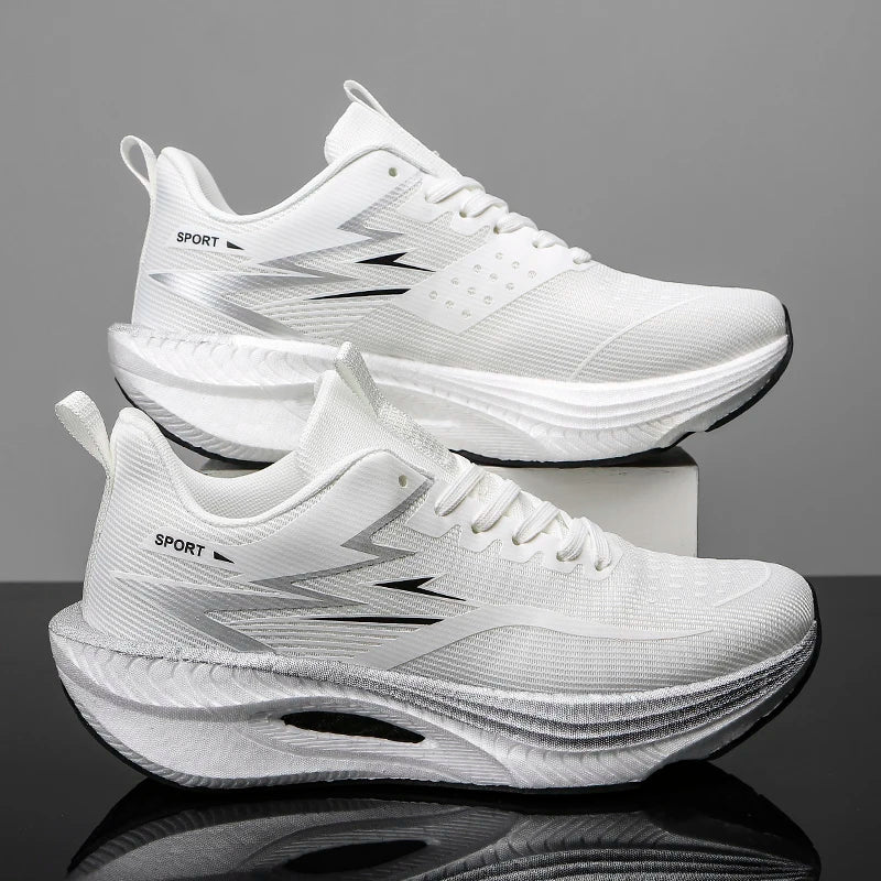 Men's Lightweight Running Shoes – Breathable Cushioned Sneakers