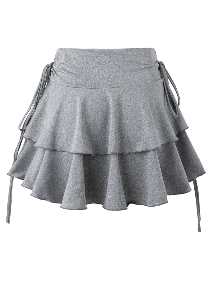 Women's Slim Fit High-Waist Short Skirt