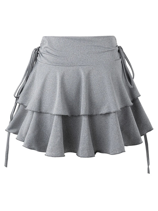 Women's Slim Fit High-Waist Short Skirt