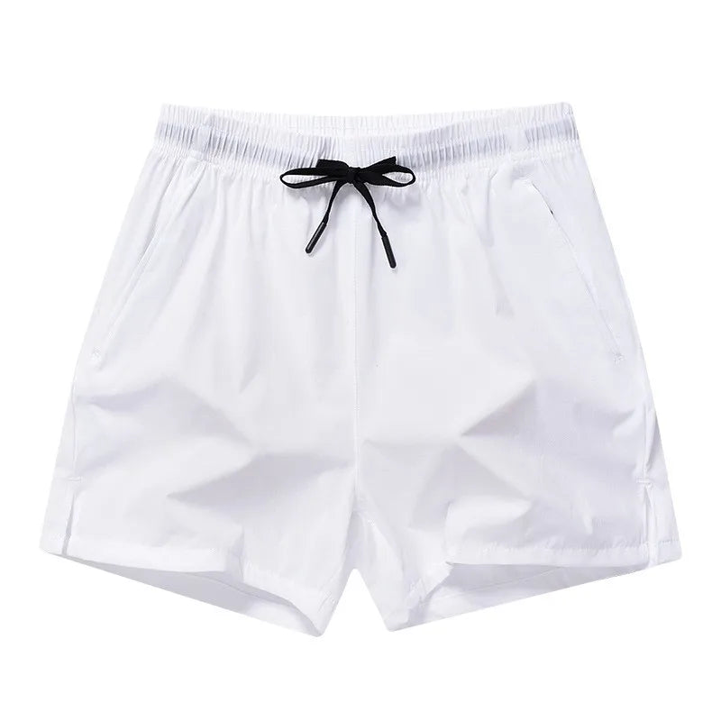 Men's Sports Casual 3/4 Shorts – Ice Silk, Quick-Dry & Lightweight