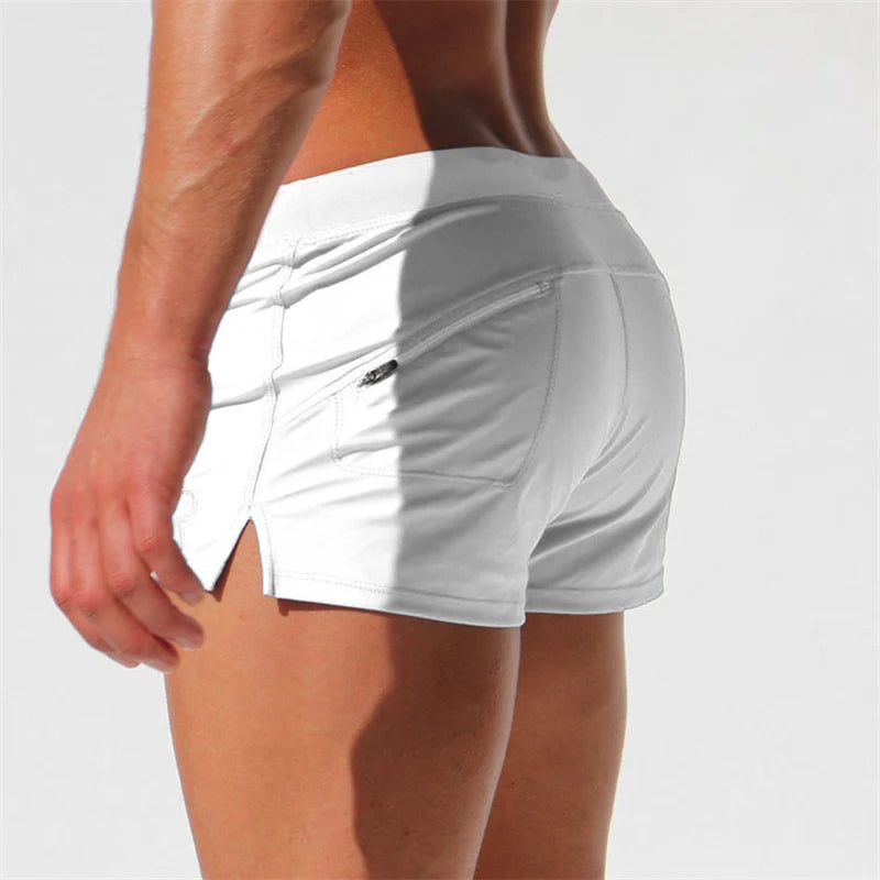 Men's Beach Swim Shorts | Quick-Drying Boxer Trunks, Multiple Colors