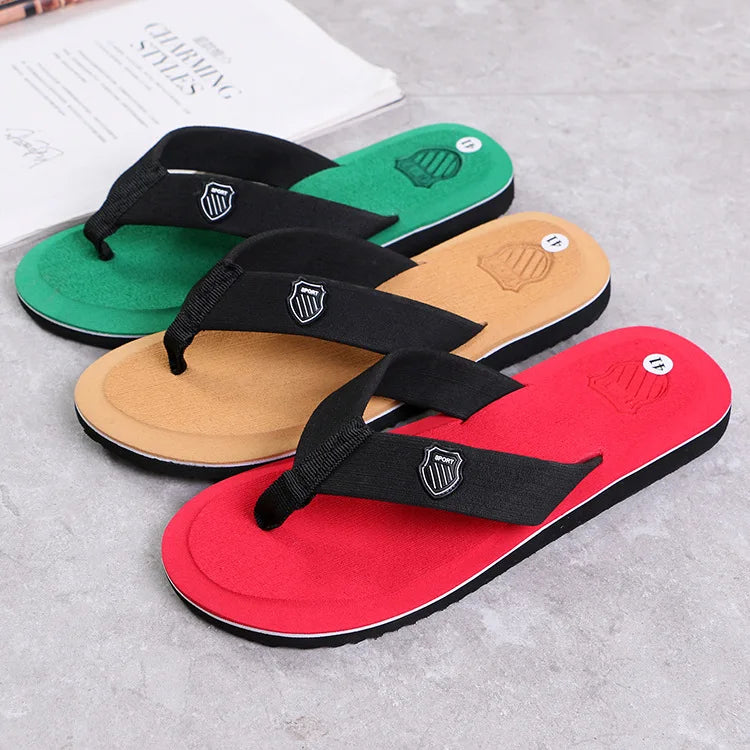 Men's Non-Slip EVA Flip Flops – Lightweight Summer Sandals
