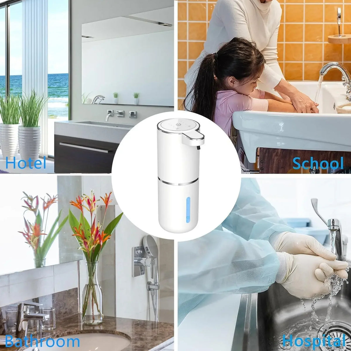 Touchless Automatic Soap Dispenser – USB Rechargeable
