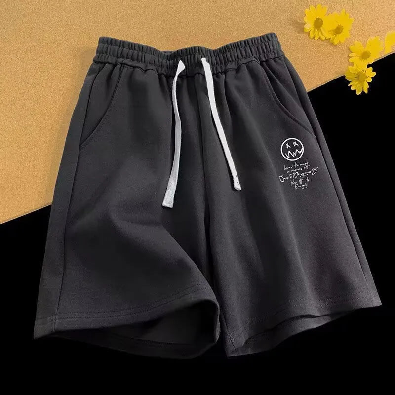 Men's Oversized Wide Leg Shorts – Casual Cotton Blend, M-8XL