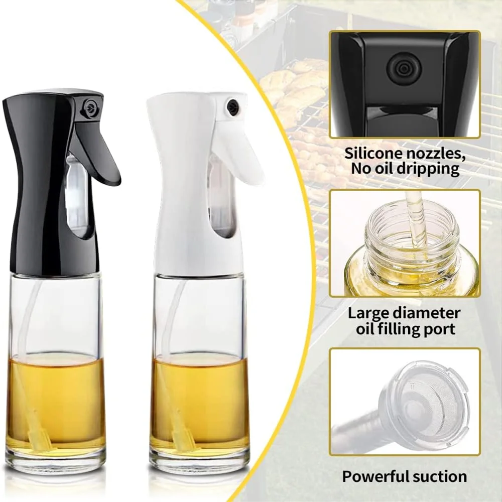 Olive Oil Sprayer Bottle – Reusable Kitchen Mister
