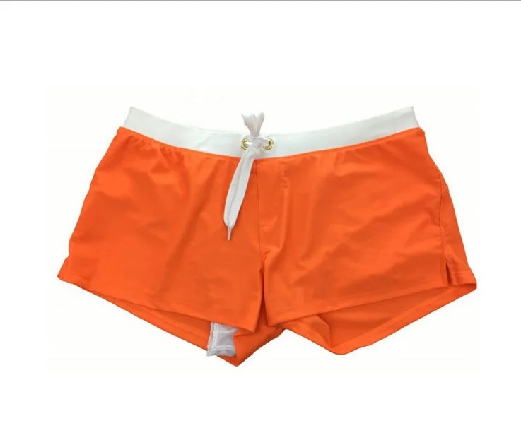 Men's Beach Swim Shorts | Quick-Drying Boxer Trunks, Multiple Colors