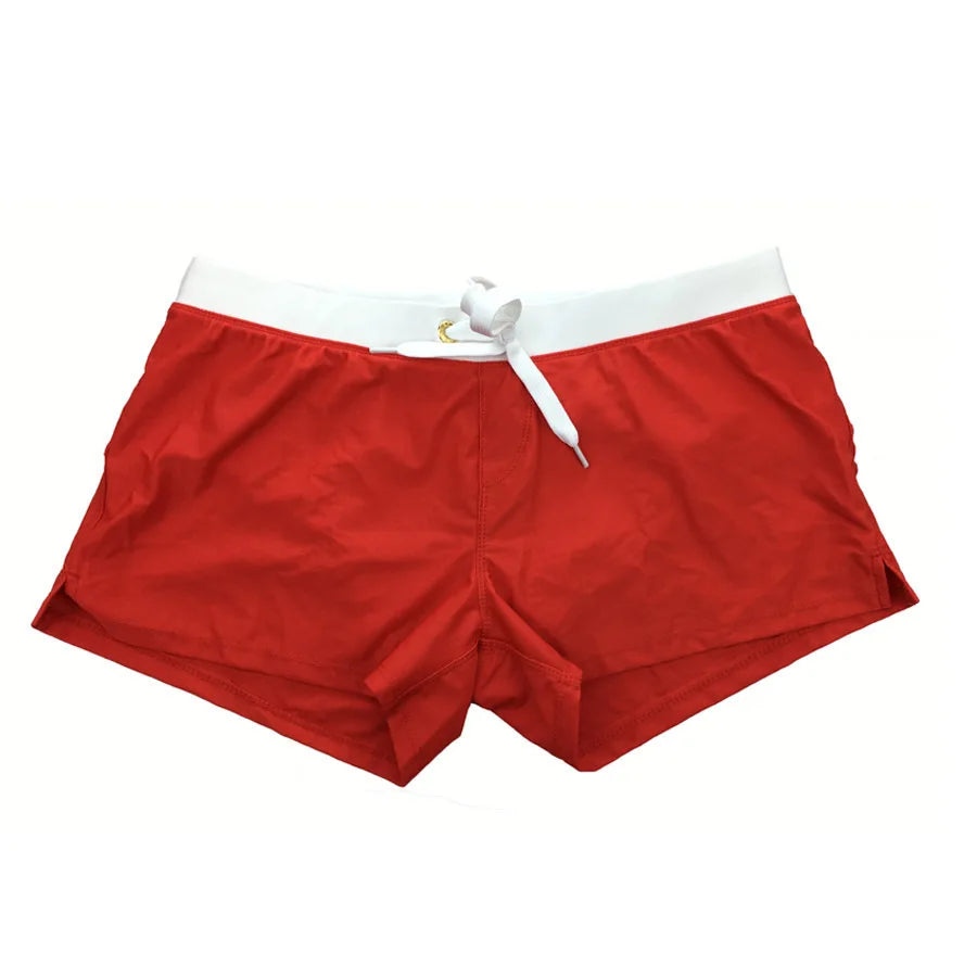 Men's Beach Swim Shorts | Quick-Drying Boxer Trunks, Multiple Colors