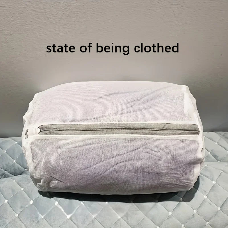 Mesh Laundry Bag for Shoes & Delicates – Zippered Wash Bag