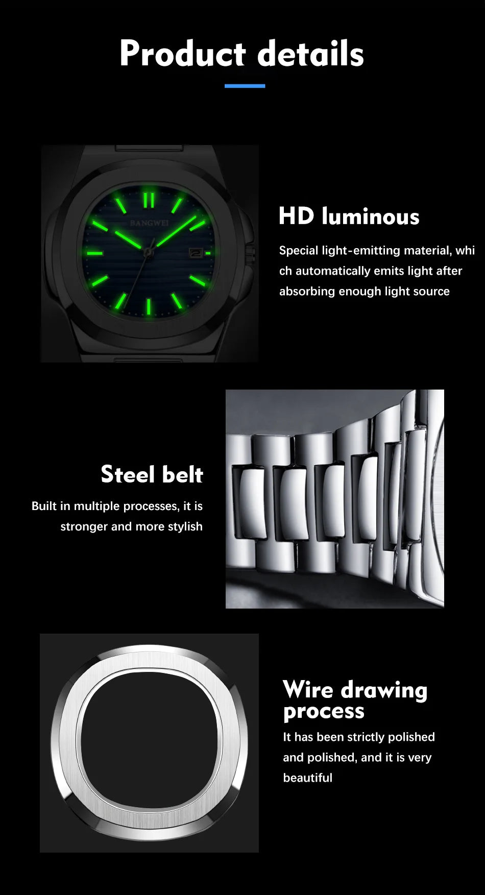 LIGE Classic Stainless Steel Quartz Watch for Men | Luxury Business Design