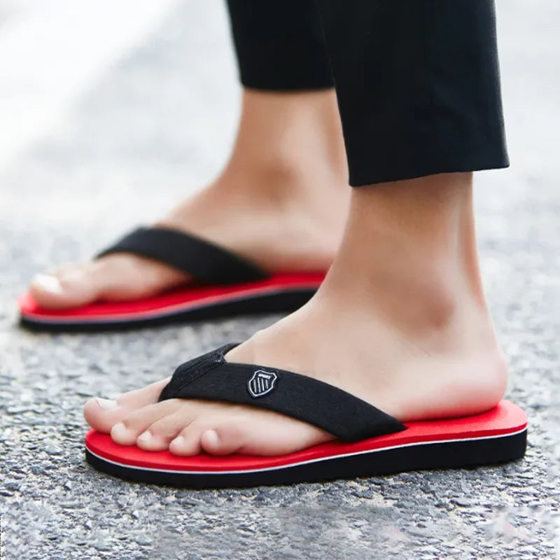 Men's Non-Slip EVA Flip Flops – Lightweight Summer Sandals