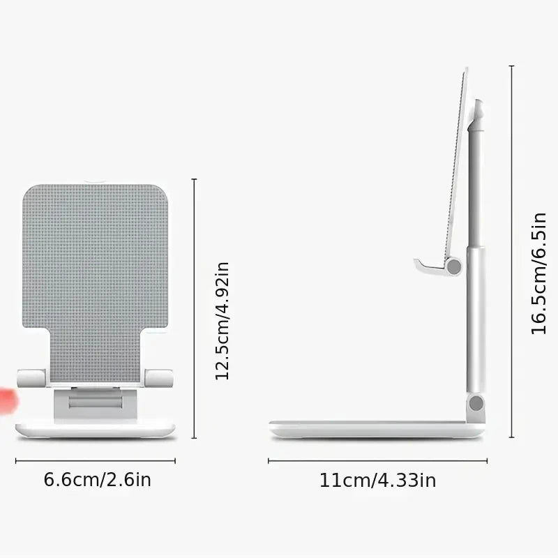 Adjustable Phone & Tablet Stand — Universal Desk Holder