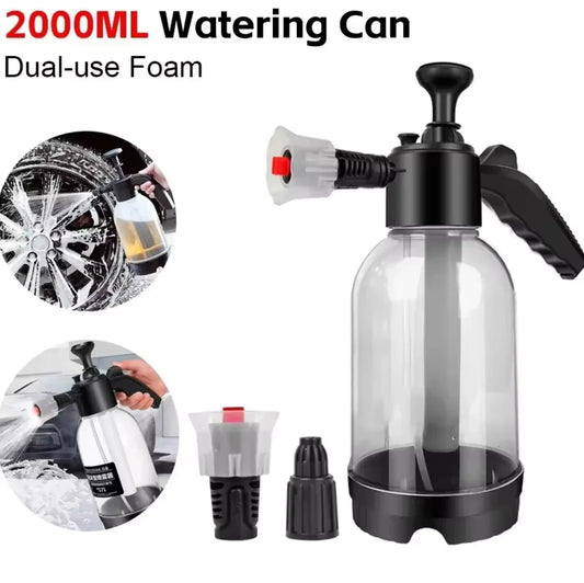 2L Foam Cannon Sprayer – Hand-Held Pressure Foam Gun for Car Wash & Detailing