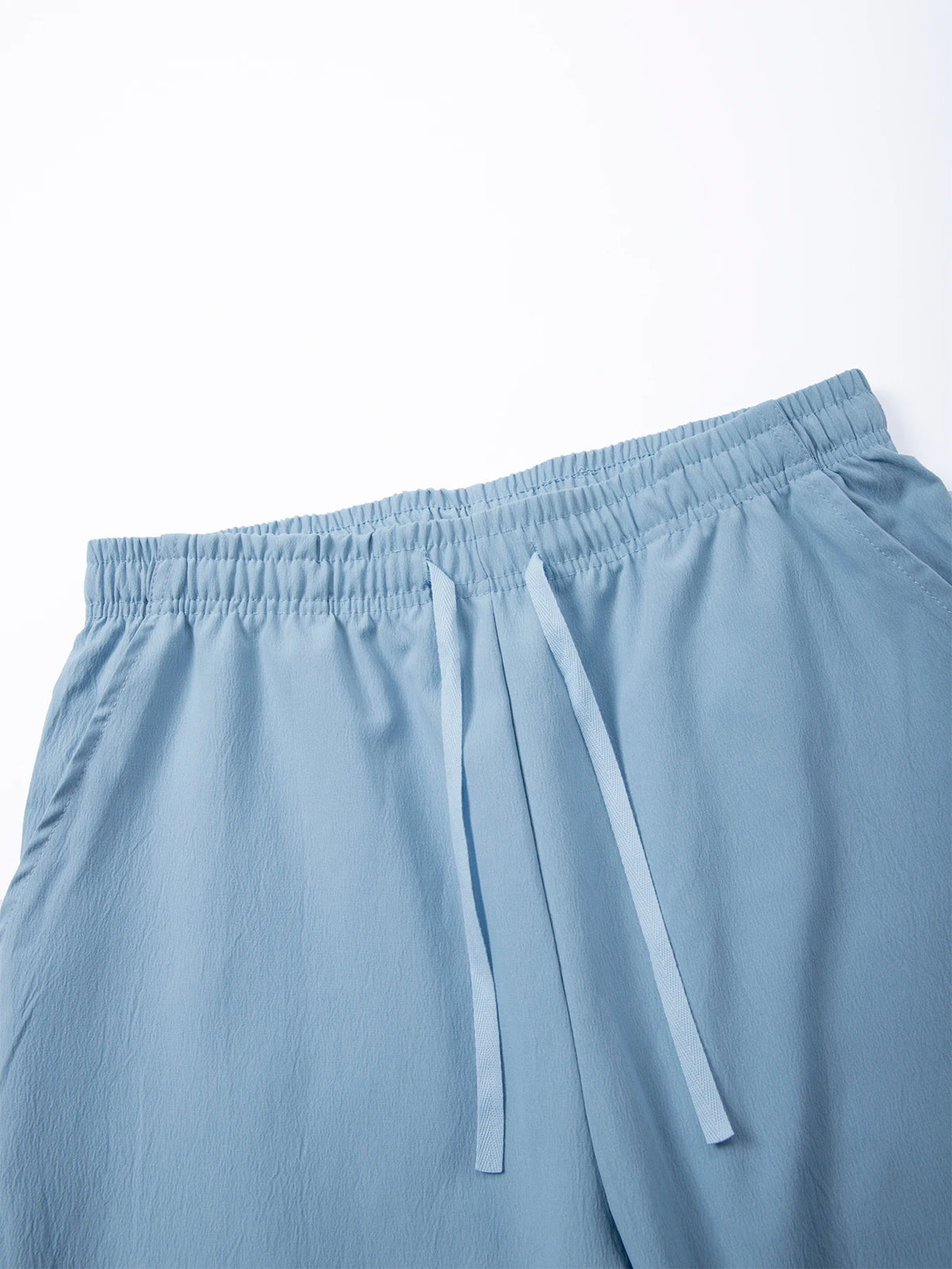 Men's Straight Leg Trousers – Lightweight Drawstring Waist Pants