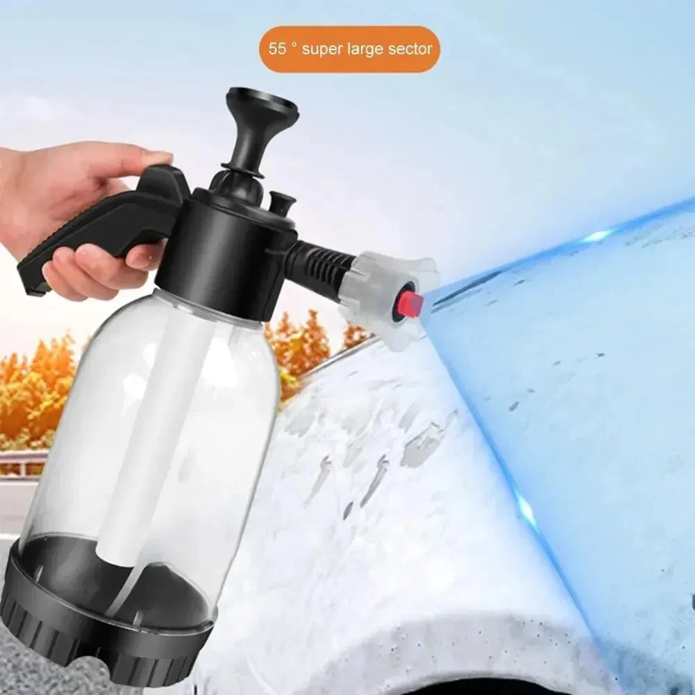 2L Foam Cannon Sprayer – Hand-Held Pressure Foam Gun for Car Wash & Detailing