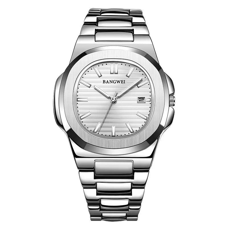 LIGE Classic Stainless Steel Quartz Watch for Men | Luxury Business Design