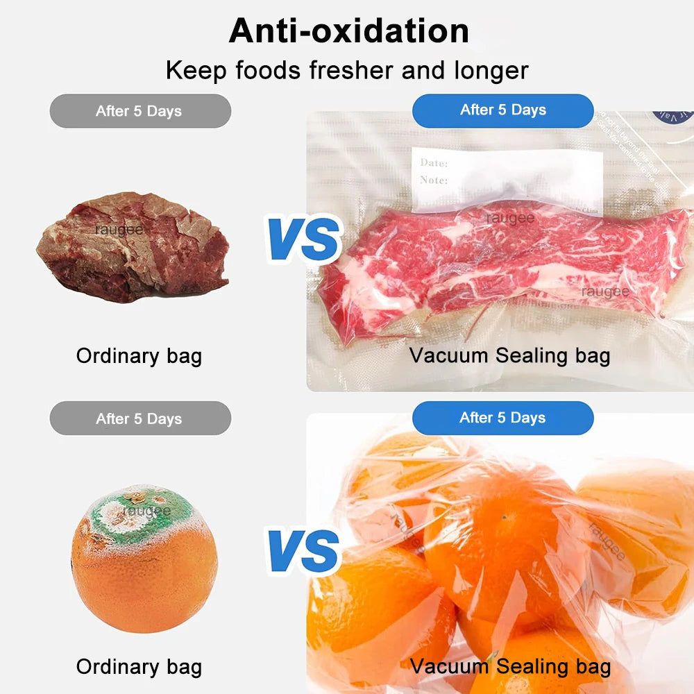 Reusable Vacuum Sealer Bags | BPA-Free Food Storage