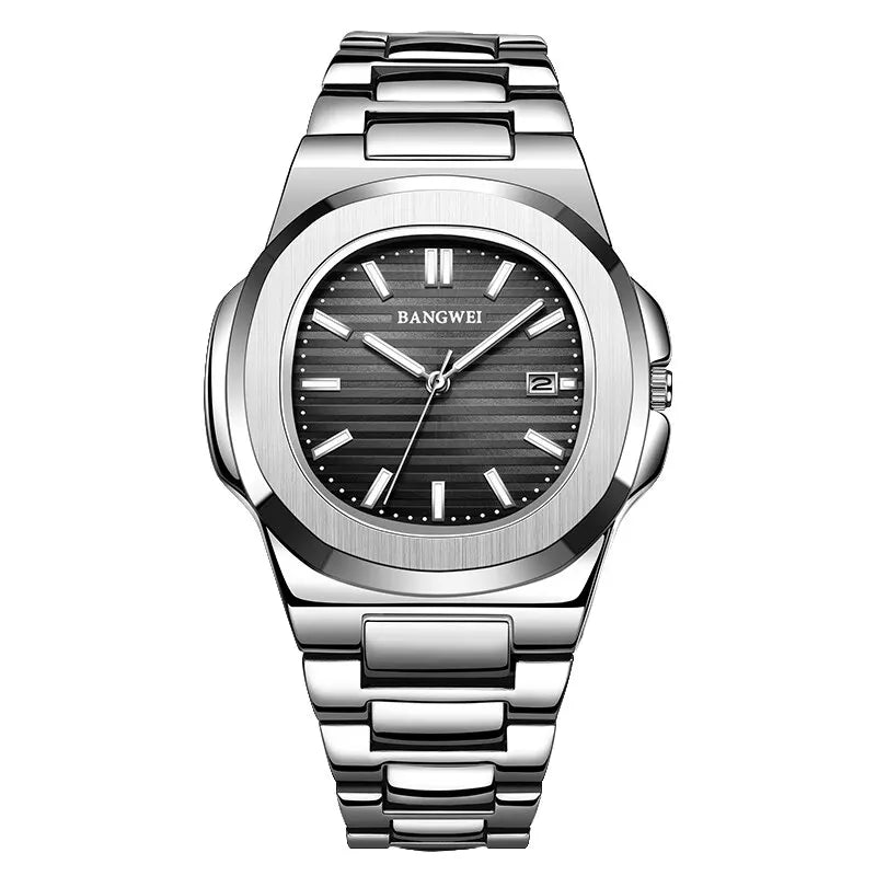 LIGE Classic Stainless Steel Quartz Watch for Men | Luxury Business Design