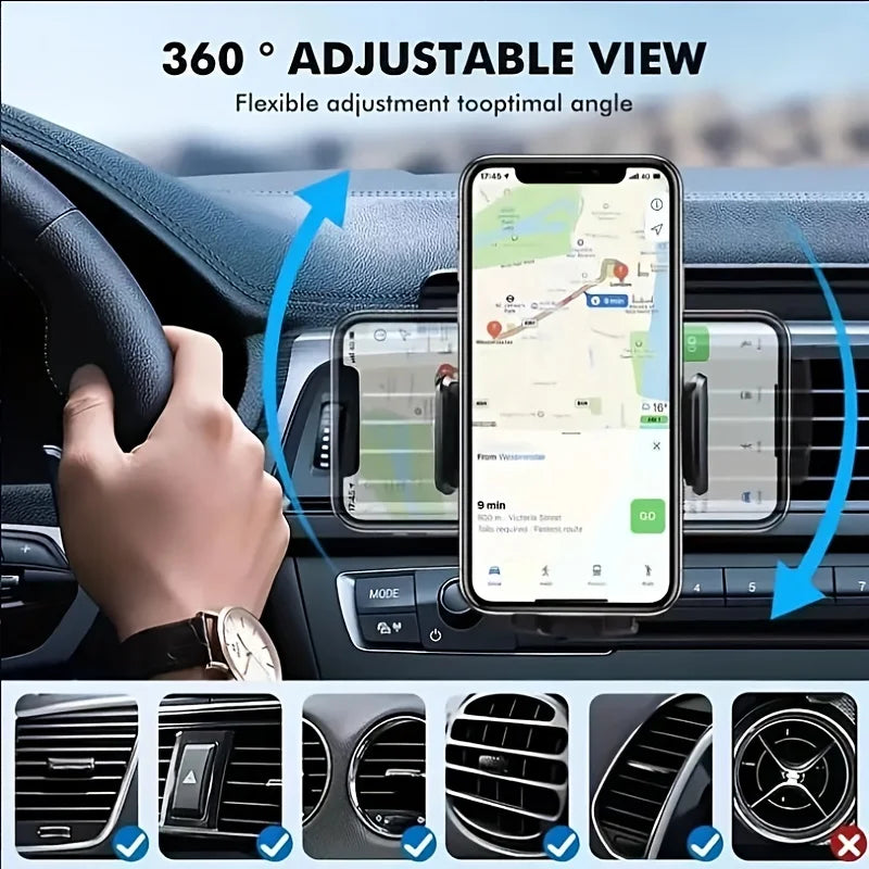 Car Phone Holder – Air Vent Mount for Smartphones
