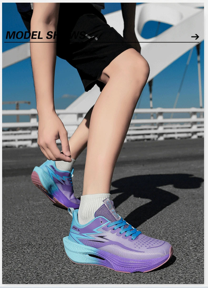 Men's Lightweight Running Shoes – Breathable Cushioned Sneakers