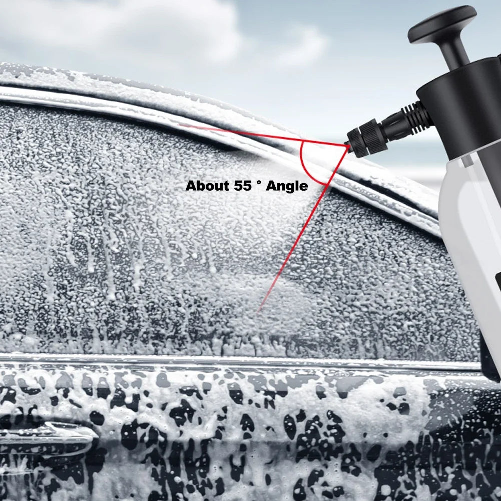 2L Foam Cannon Sprayer – Hand-Held Pressure Foam Gun for Car Wash & Detailing