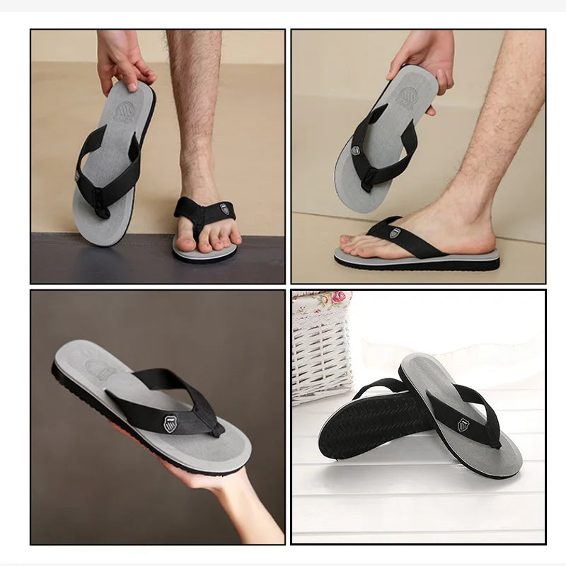 Men's Non-Slip EVA Flip Flops – Lightweight Summer Sandals