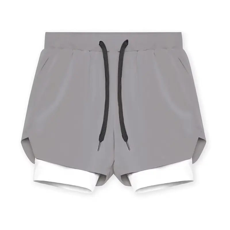 Men's Sports Casual 3/4 Shorts – Ice Silk, Quick-Dry & Lightweight