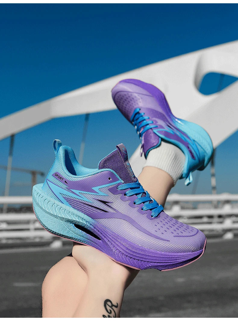 Men's Lightweight Running Shoes – Breathable Cushioned Sneakers