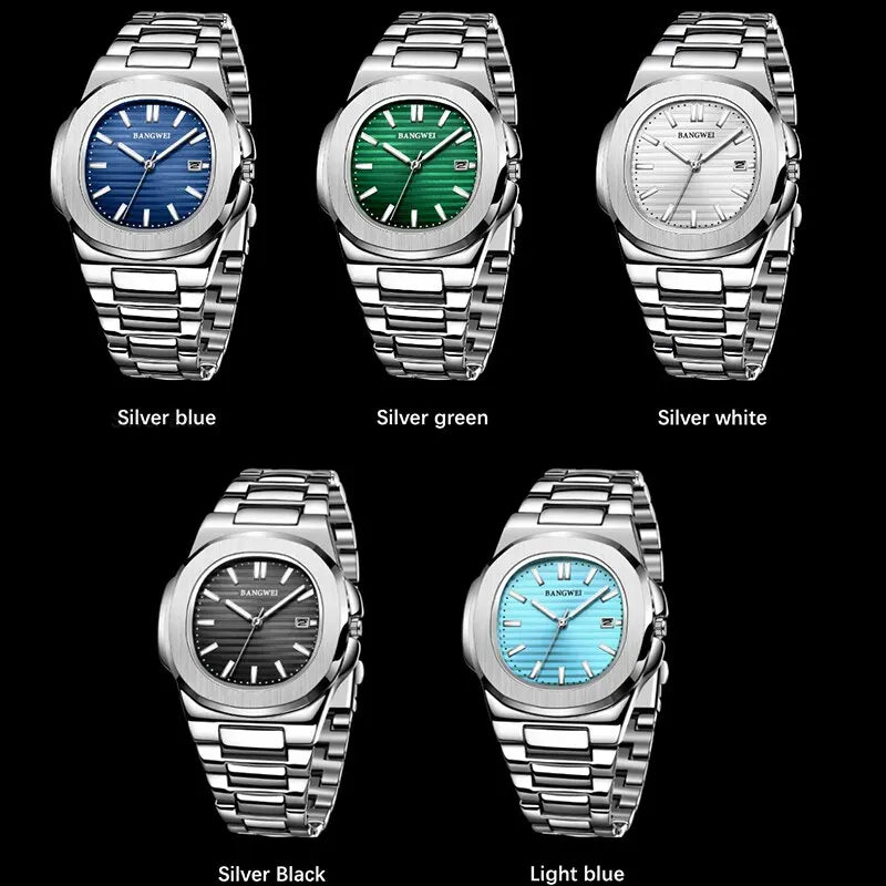 LIGE Classic Stainless Steel Quartz Watch for Men | Luxury Business Design