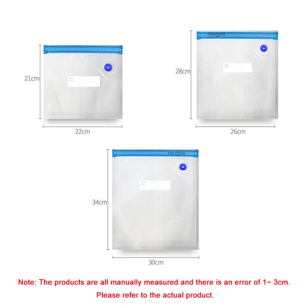 Reusable Vacuum Sealer Bags | BPA-Free Food Storage