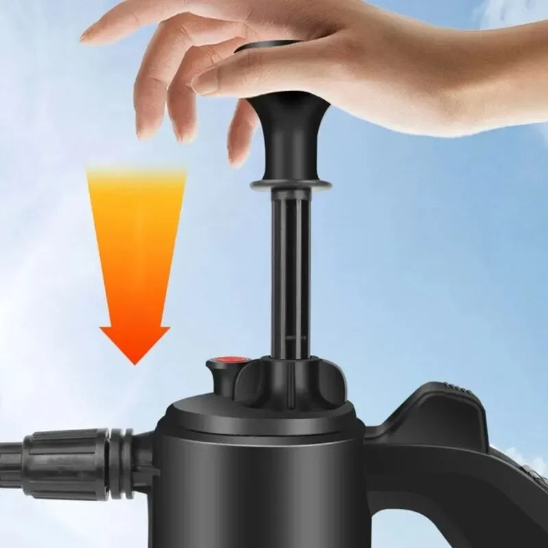 2L Foam Cannon Sprayer – Hand-Held Pressure Foam Gun for Car Wash & Detailing