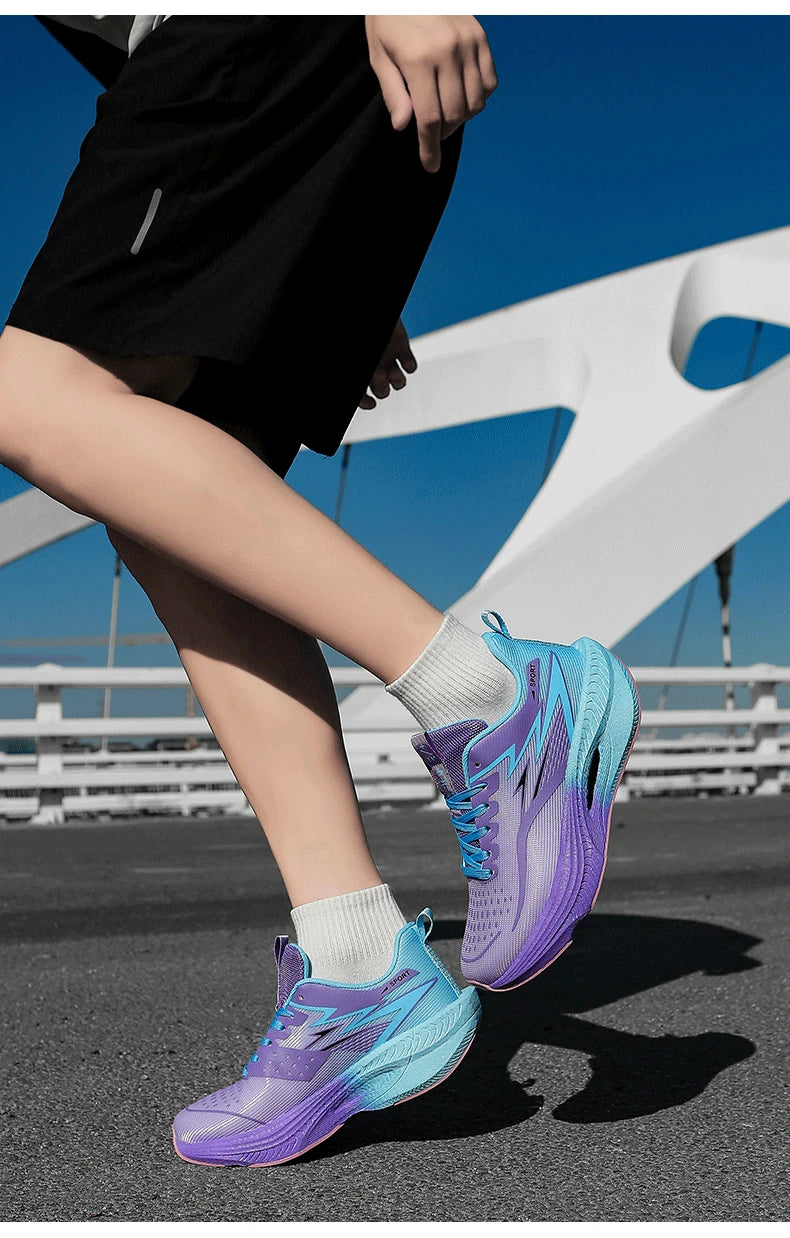 Men's Lightweight Running Shoes – Breathable Cushioned Sneakers