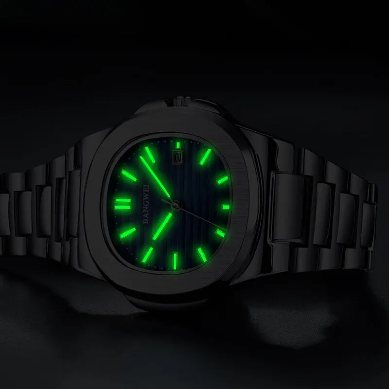 LIGE Classic Stainless Steel Quartz Watch for Men | Luxury Business Design
