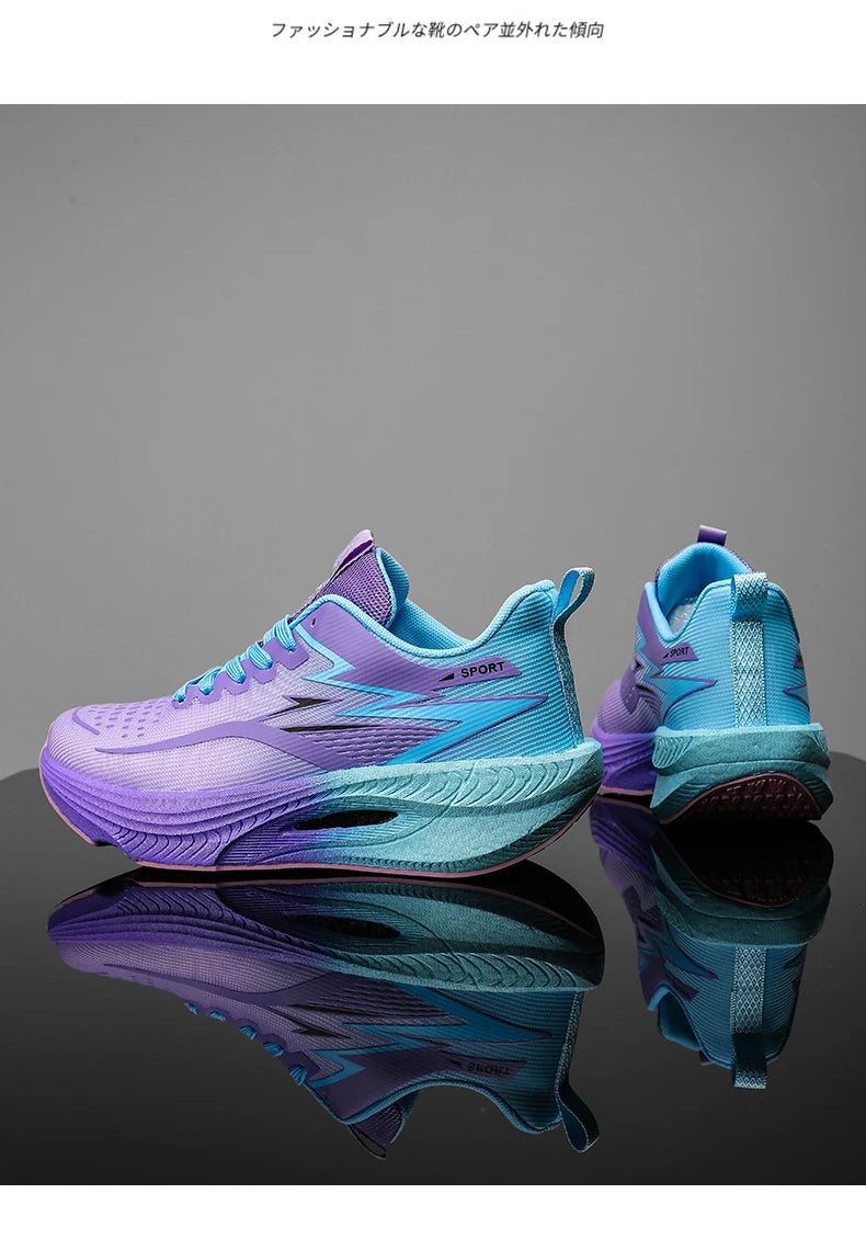 Men's Lightweight Running Shoes – Breathable Cushioned Sneakers