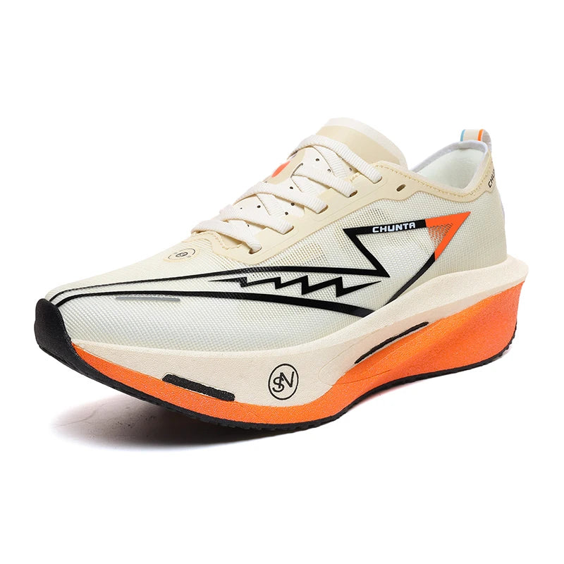 Men's Carbon Plate Running Shoes – Lightweight Breathable Sneakers