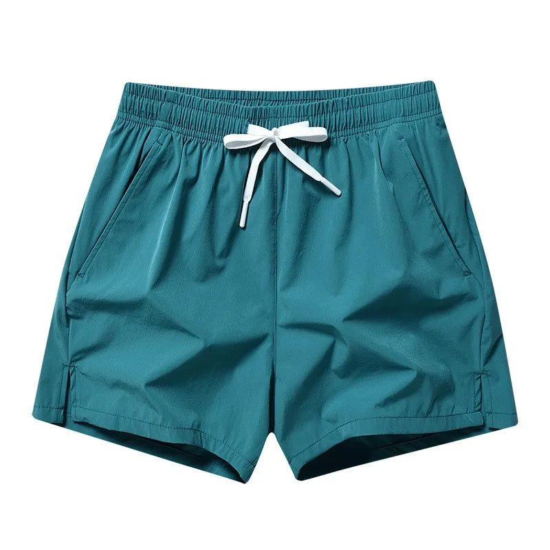 Men's Sports Casual 3/4 Shorts – Ice Silk, Quick-Dry & Lightweight