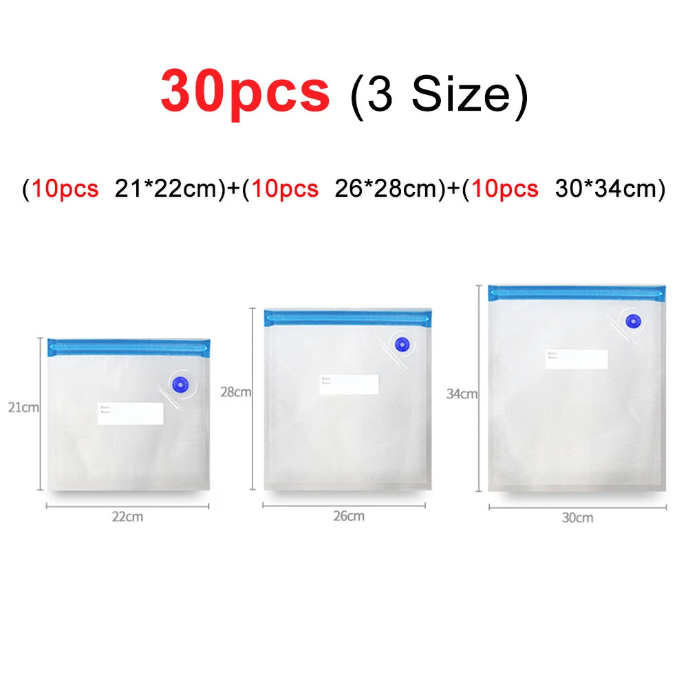 Reusable Vacuum Sealer Bags | BPA-Free Food Storage