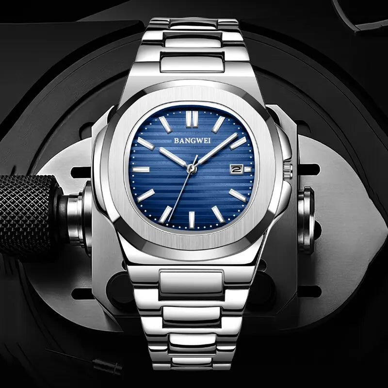 LIGE Classic Stainless Steel Quartz Watch for Men | Luxury Business Design