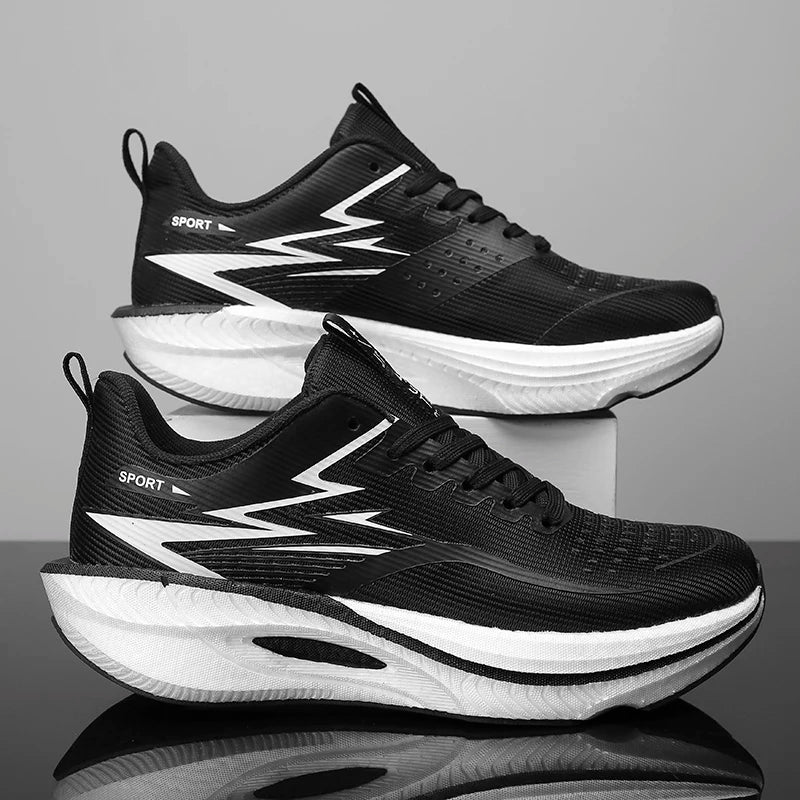 Men's Lightweight Running Shoes – Breathable Cushioned Sneakers
